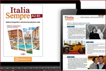 Η galleria fotografica του Italia Sempre A2-B1 διαθέσιμη online σε μορφή pdf
