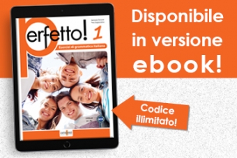 Disponibile la versione ebook di Perfetto! 1 (A1-A2)