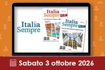 Webinar online - Insegnare la cultura nelle classi di Italiano L2/LS: strategie operative e percorsi graduali dal livello A2 al C1