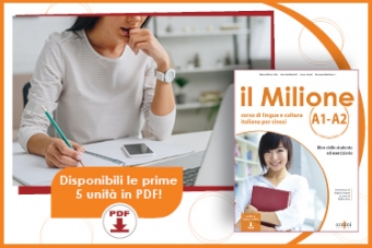 Disponibili 5 unità del Materiale per l’insegnante di il Milione A1-A2