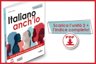 Disponibile lo specimen di Italiano anch’io preA1-A2