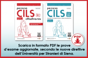 Disponbili in formato pdf le prove aggiornate CILS