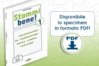Disponibile lo specimen di Stammi bene! 1 (A2-B1)