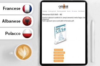 Percorso Cils DUE-B2: disponibili altri tre nuovi glossari!